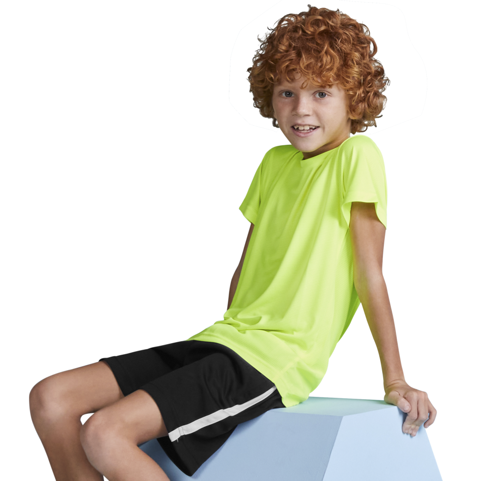 Conjunto infantil de pádel camiseta técnica y pantalón personalizado