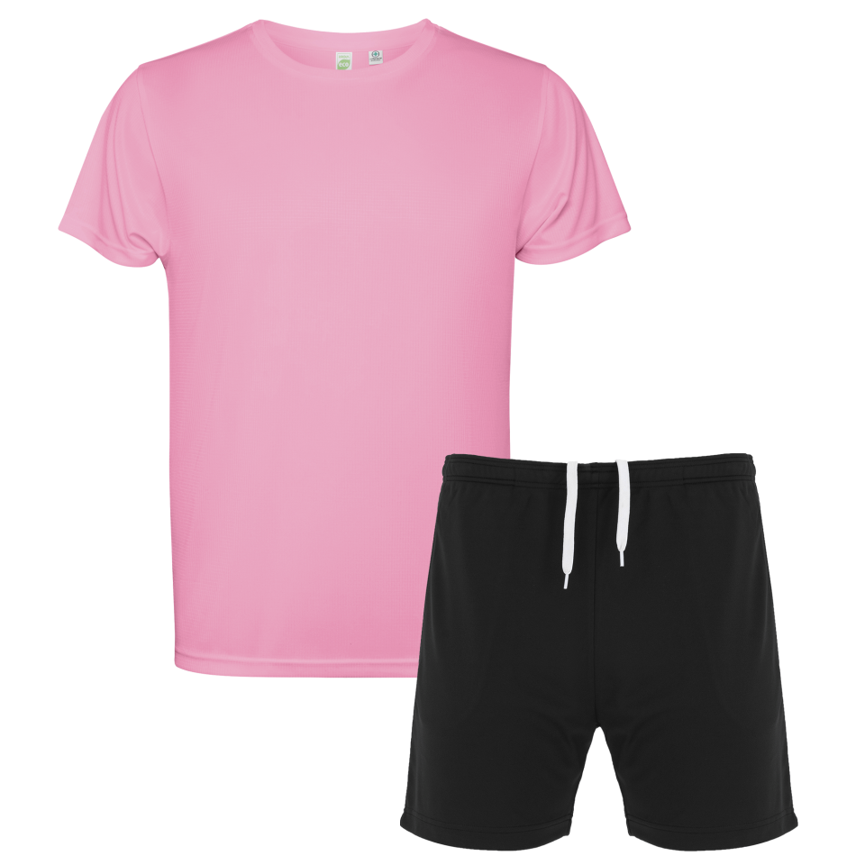 Conjunto infantil de pádel camiseta técnica y pantalón personalizado