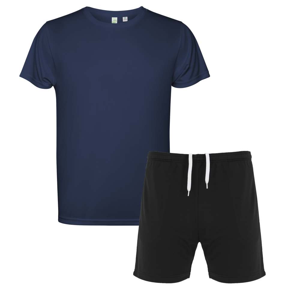 Conjunto infantil de pádel camiseta técnica y pantalón personalizado