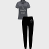 Conjunto de mujer petanca polo técnico y pantalón largo personalizado