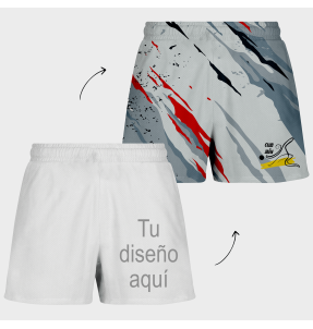 Pantalón corto petanca de mujer 100% fullprint personalizado