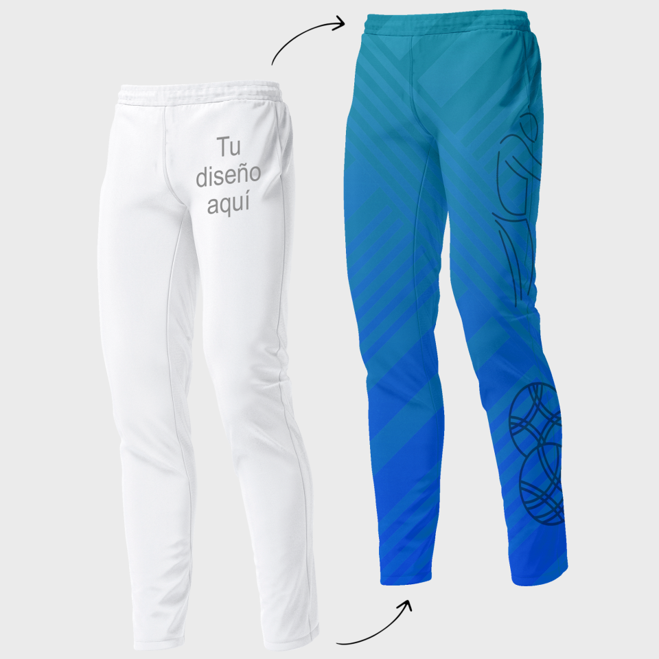 Pantalón largo petanca 100% fullprint personalizado