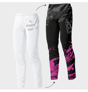 Pantalón largo petanca de mujer 100% fullprint personalizado