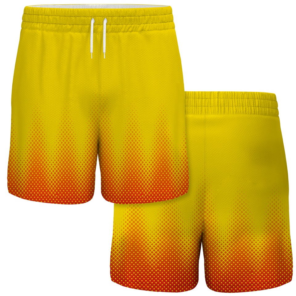 Pantalón corto pádel sublimado modelo puntos