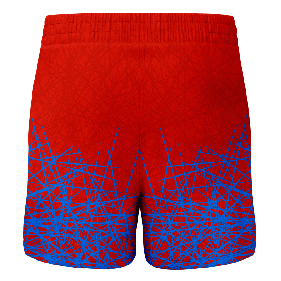 Pantalón corto pádel sublimado modelo líneas