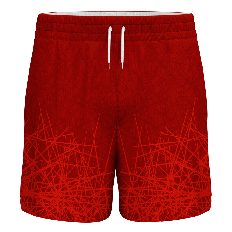 Pantalón corto pádel sublimado modelo líneas