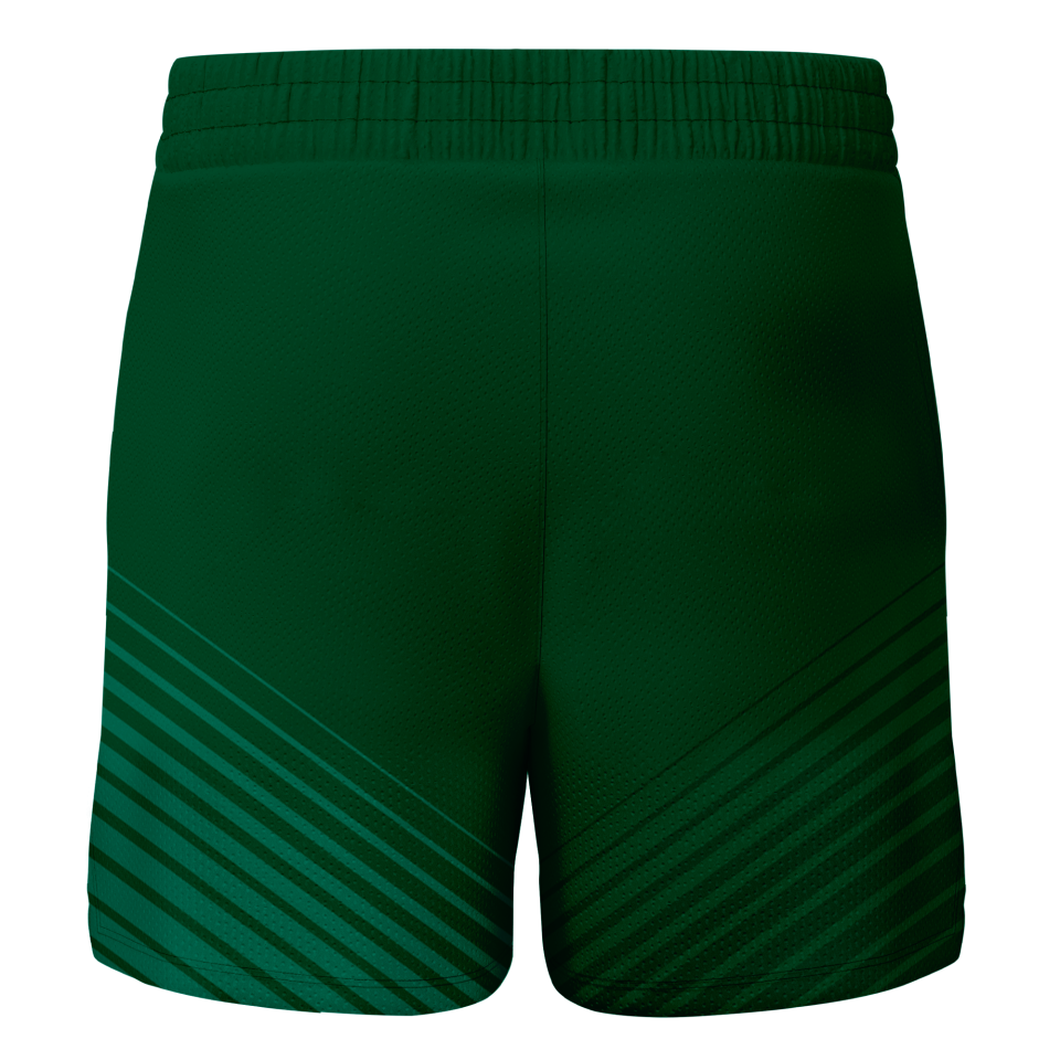 Pantalón corto pádel sublimado modelo rayas