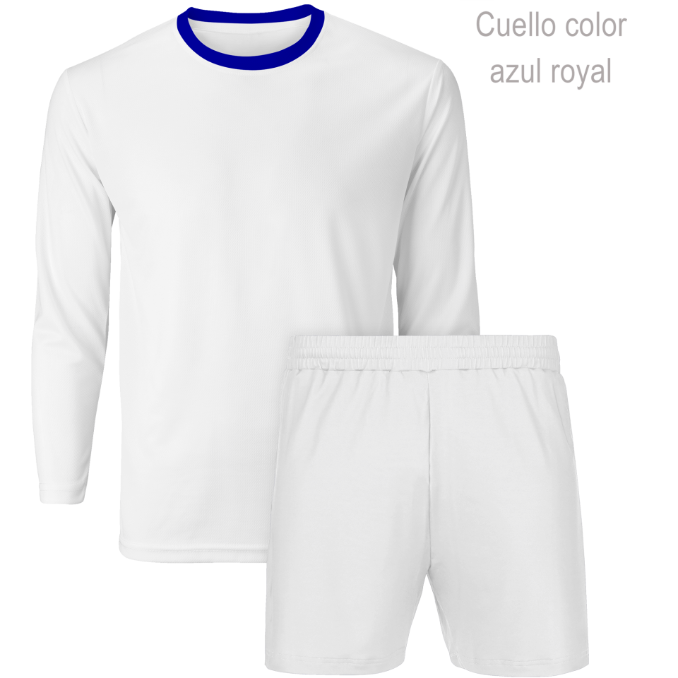 Conjunto running camiseta manga larga y pantalón corto 100% fullprint personalizado