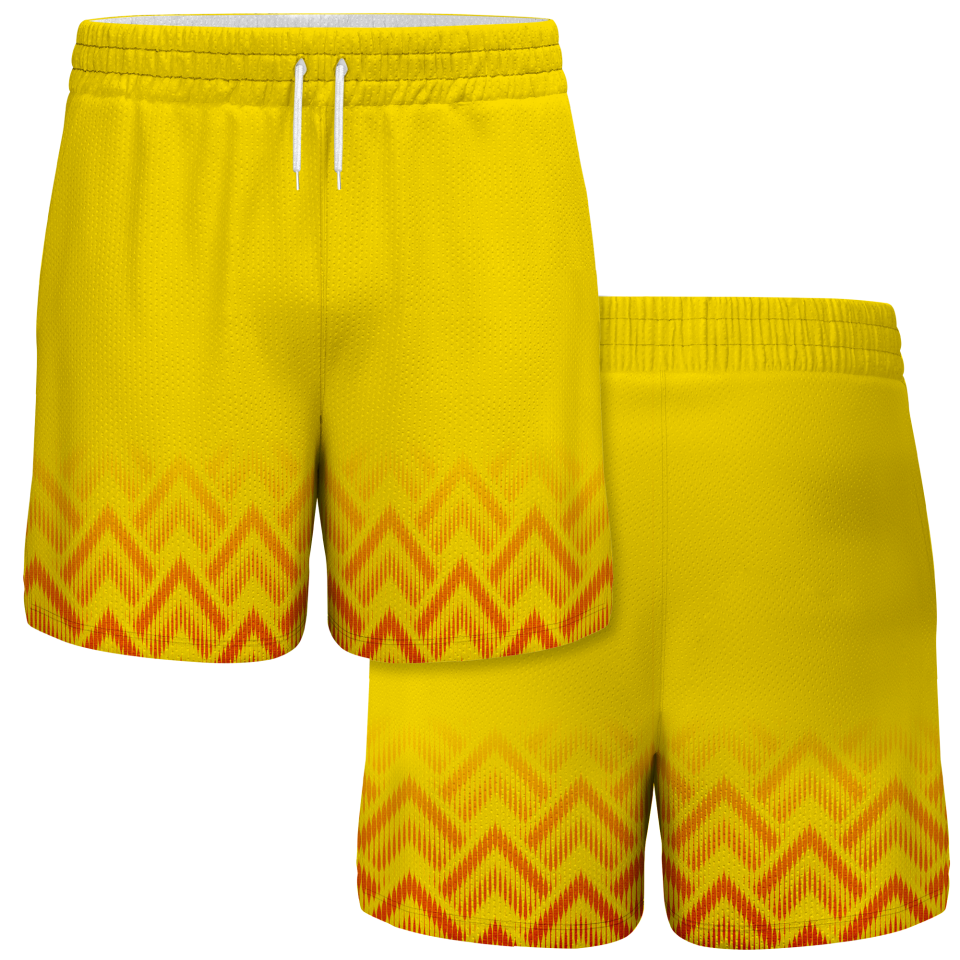 Pantalón corto pádel sublimado modelo geométrico