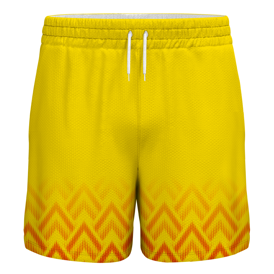 Pantalón corto pádel sublimado modelo geométrico