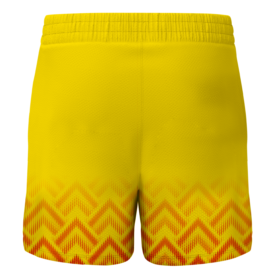 Pantalón corto pádel sublimado modelo geométrico