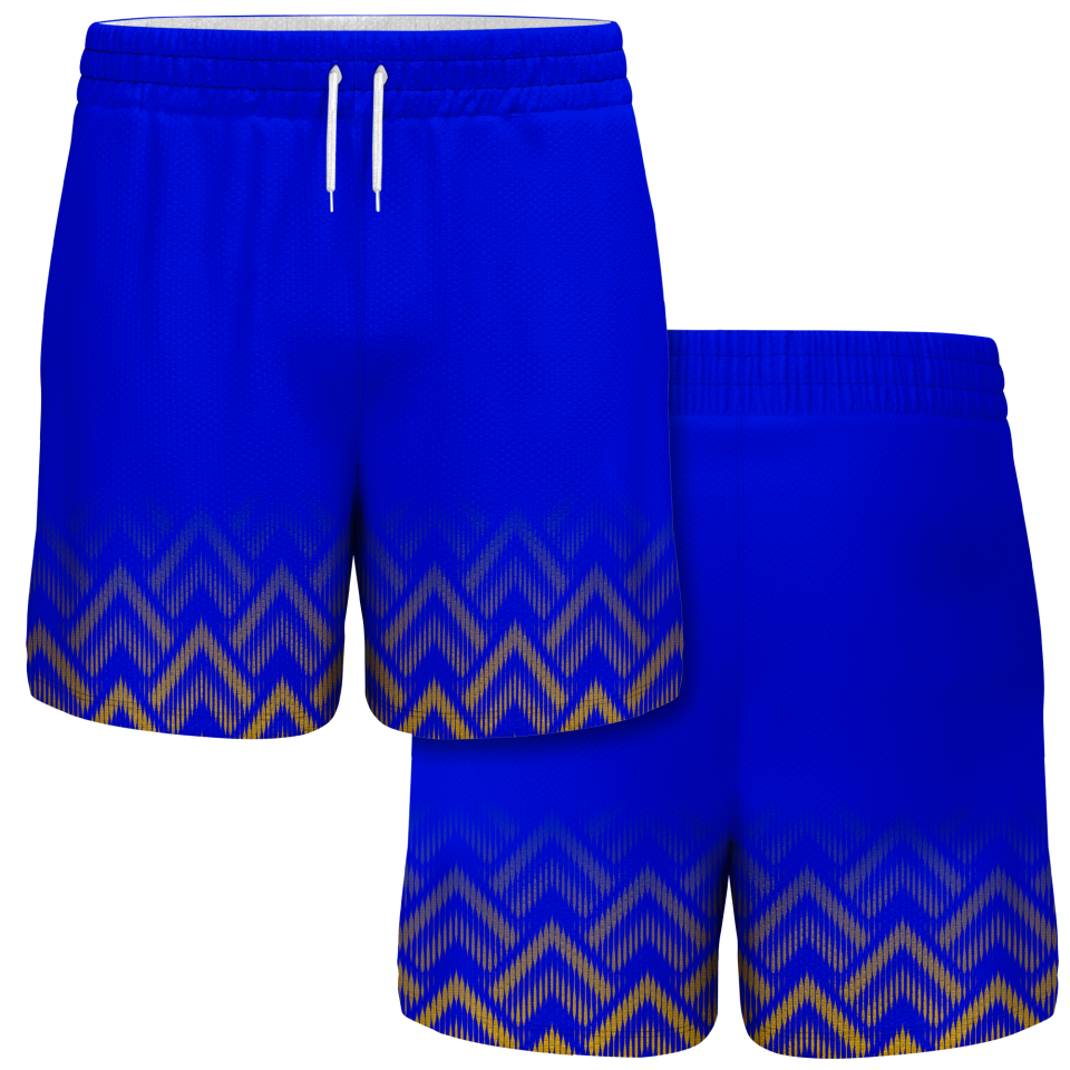Pantalón corto pádel sublimado modelo geométrico
