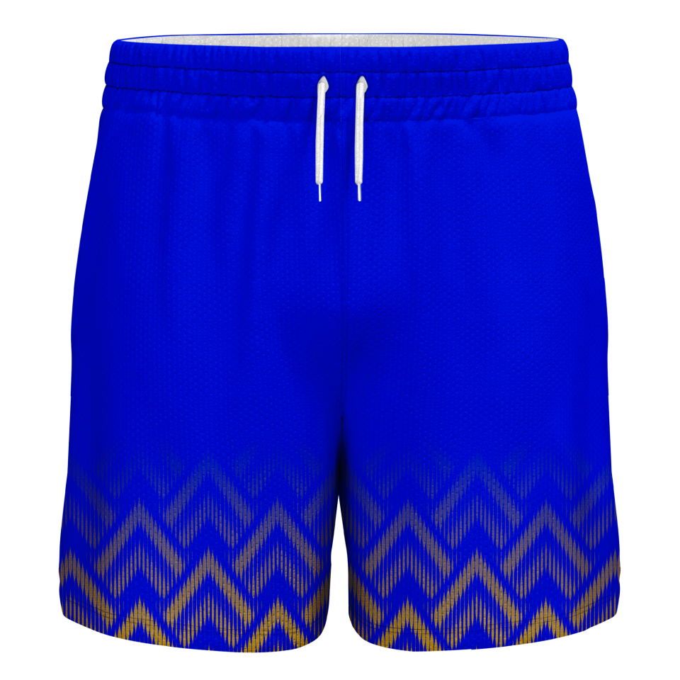 Pantalón corto pádel sublimado modelo geométrico