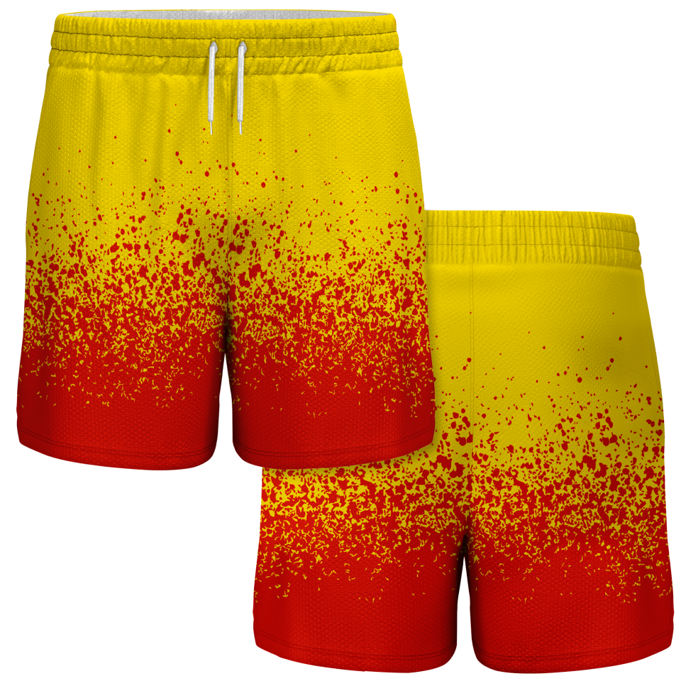 Pantalón corto pádel sublimado modelo corte