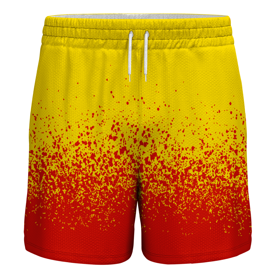 Pantalón corto pádel sublimado modelo corte