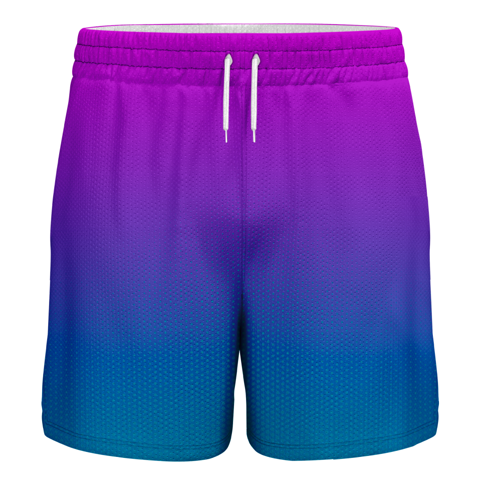 Pantalón corto pádel sublimado modelo degradado