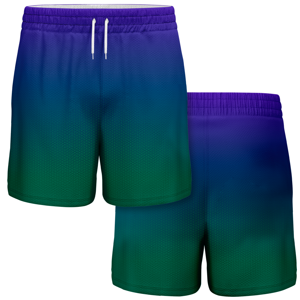 Pantalón corto pádel sublimado modelo degradado