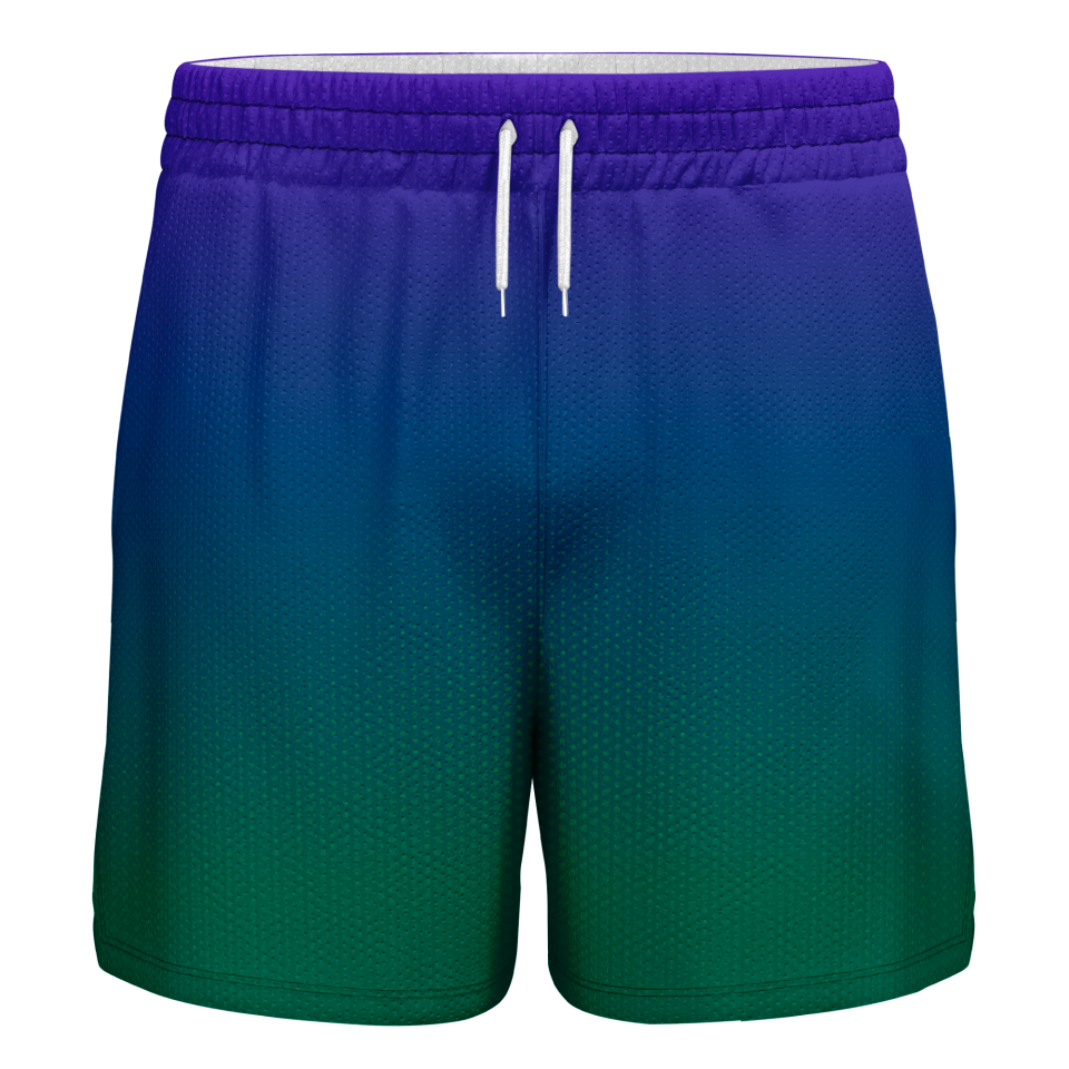 Pantalón corto pádel sublimado modelo degradado