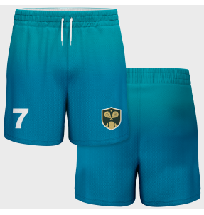 Pantalón corto pádel sublimado modelo degradado