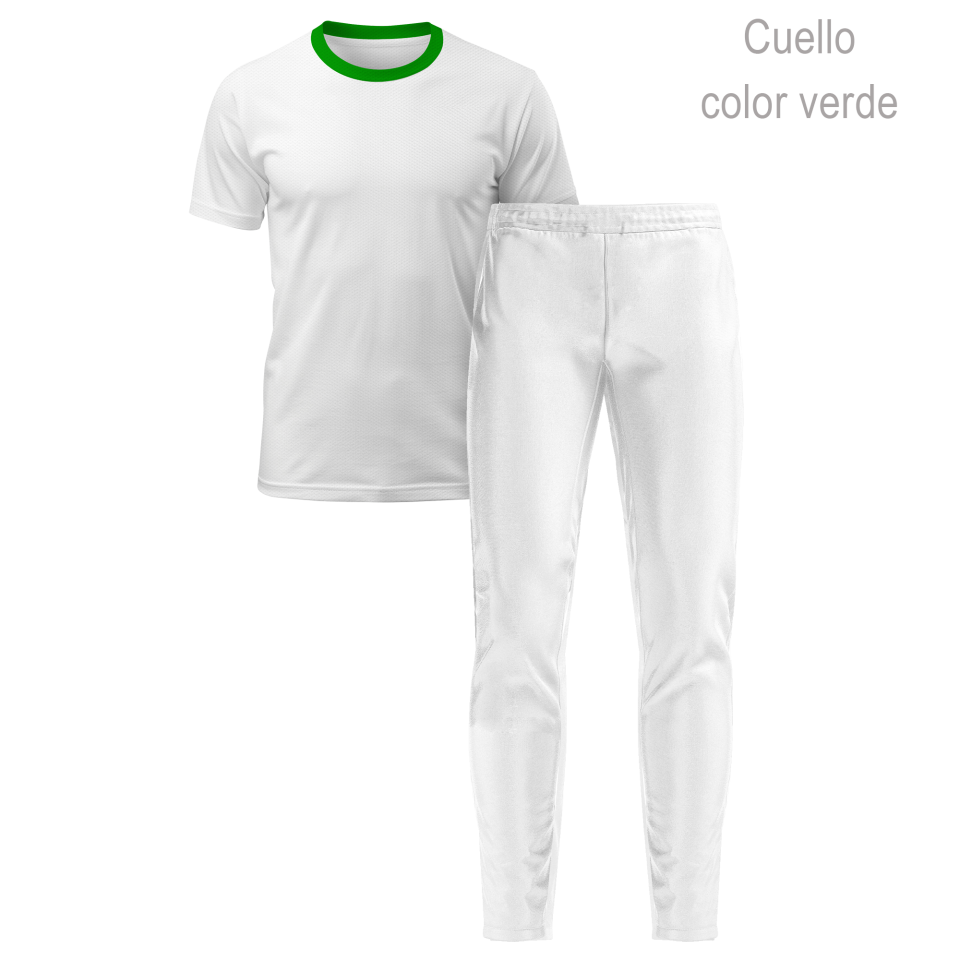 Conjunto petanca camiseta manga corta y pantalón largo 100% fullprint personalizado