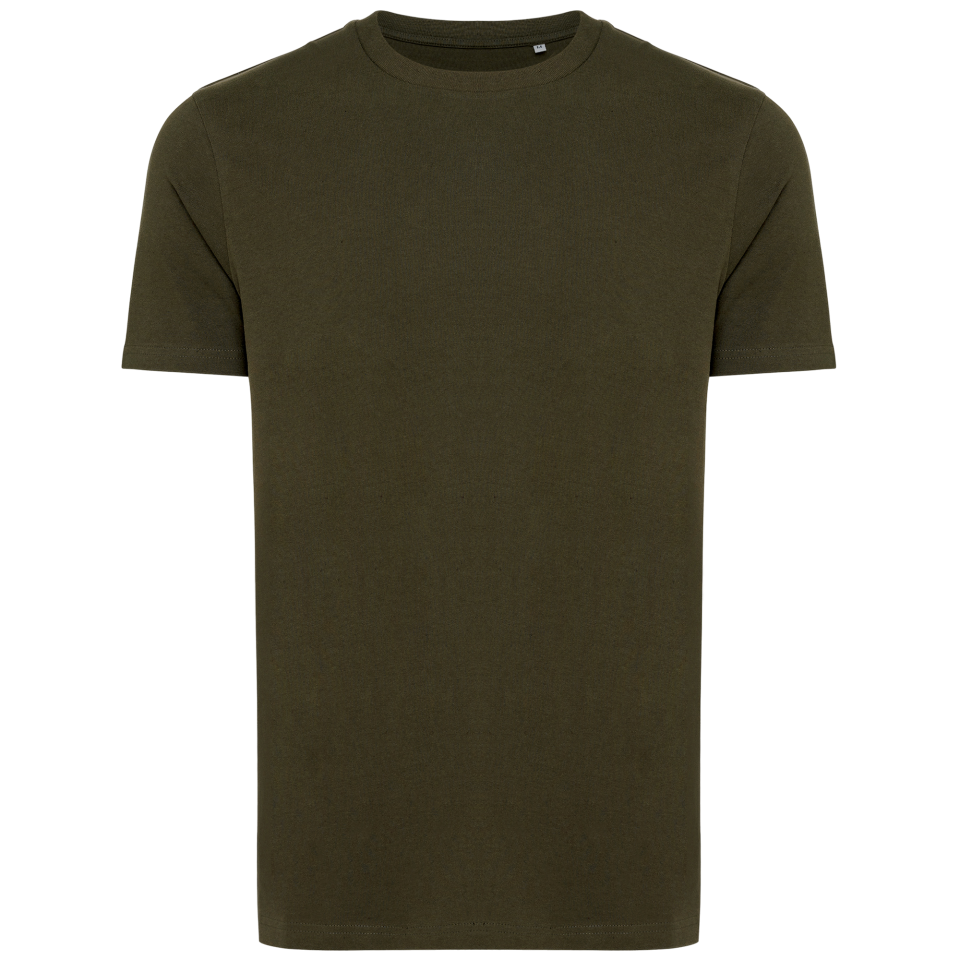 Camiseta básica de algodón orgánico personalizada