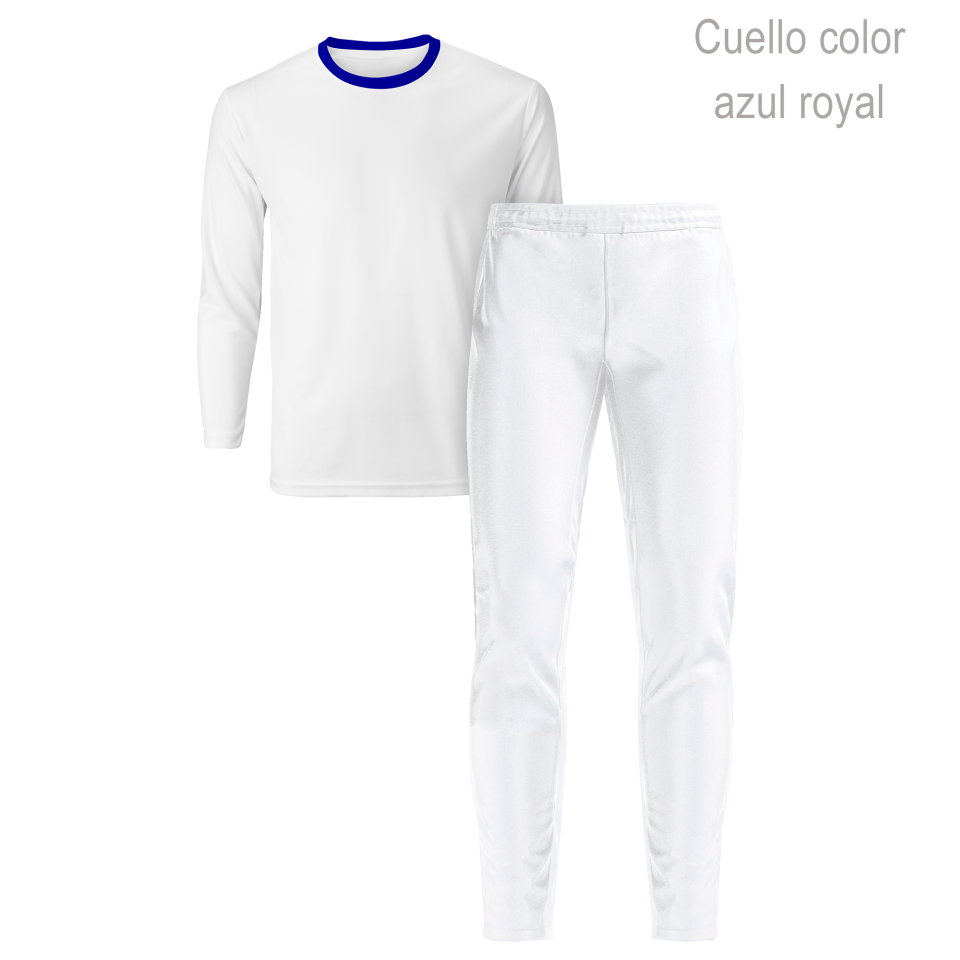 Conjunto petanca camiseta manga larga y pantalón largo 100% fullprint personalizado