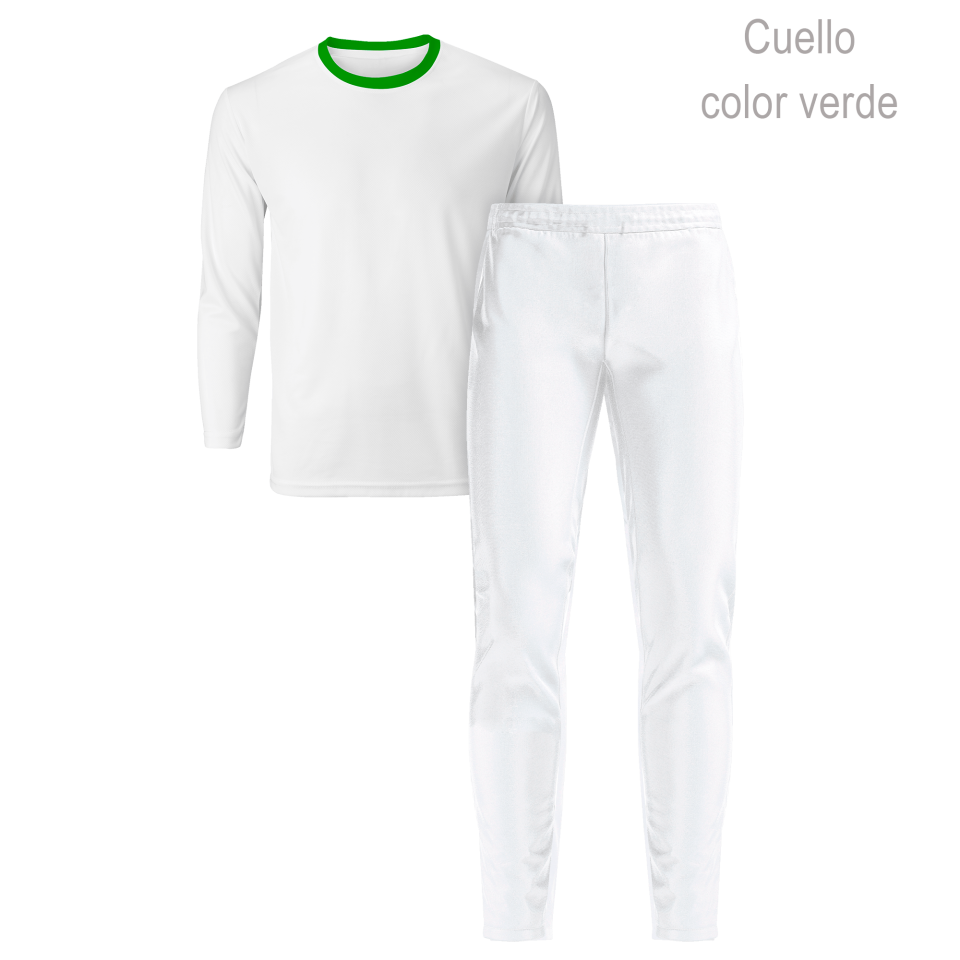 Conjunto petanca camiseta manga larga y pantalón largo 100% fullprint personalizado