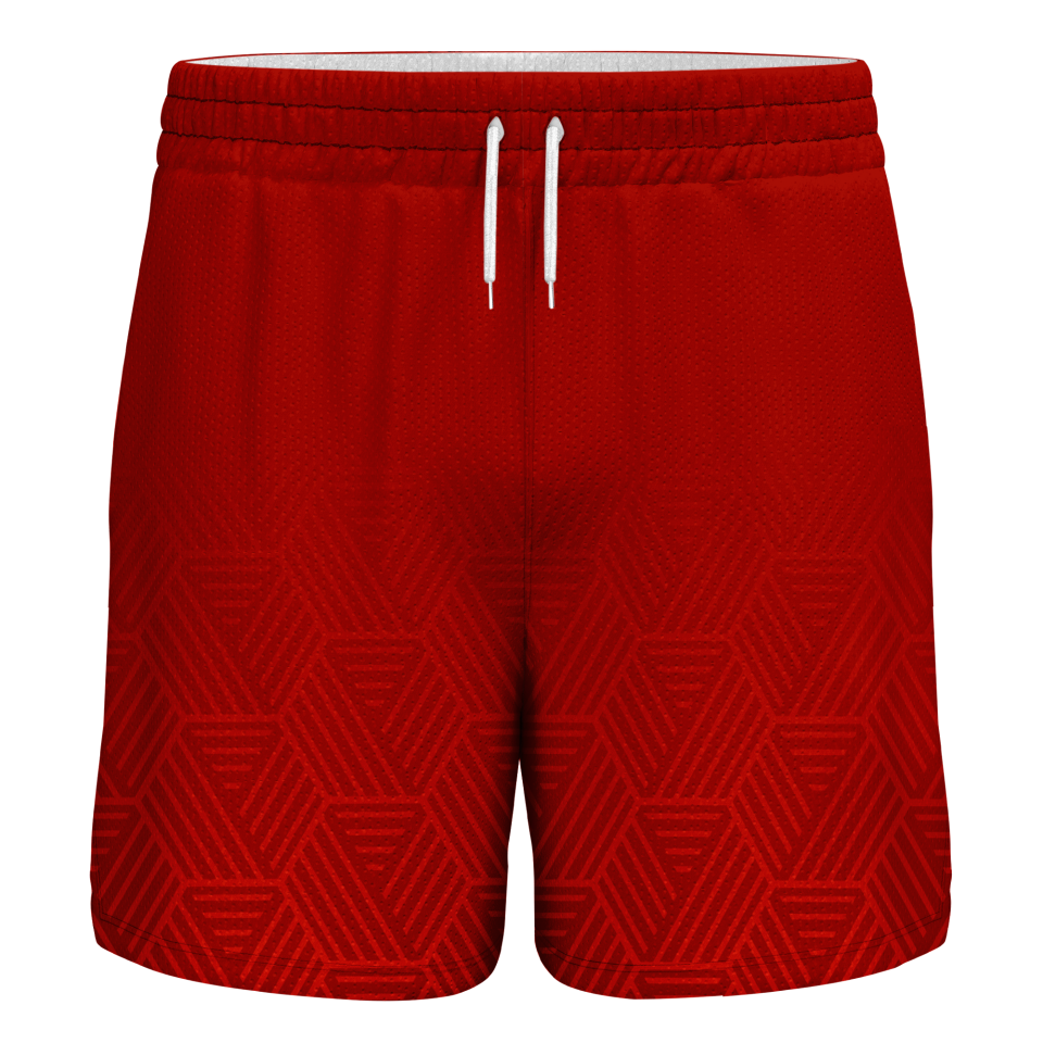 Pantalón corto pádel sublimado modelo hexágono