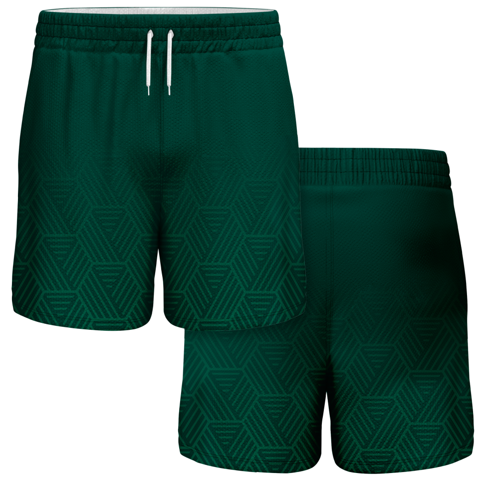 Pantalón corto pádel sublimado modelo hexágono