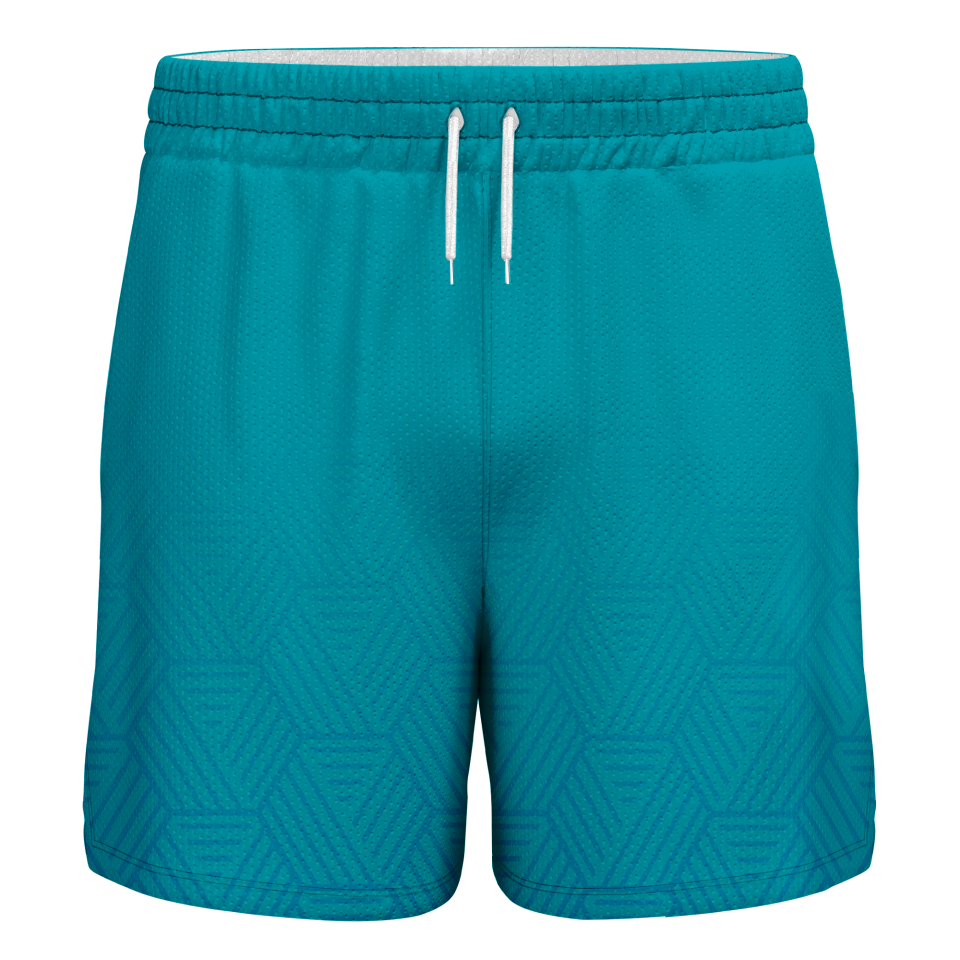 Pantalón corto pádel sublimado modelo hexágono