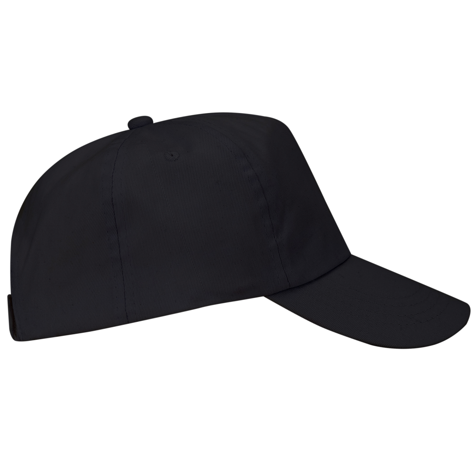Gorra negra premium personalizada urgente