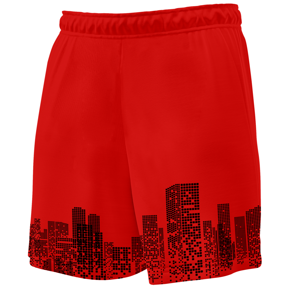 Pantalón fútbol de mujer sublimado Rascacielos personalizado