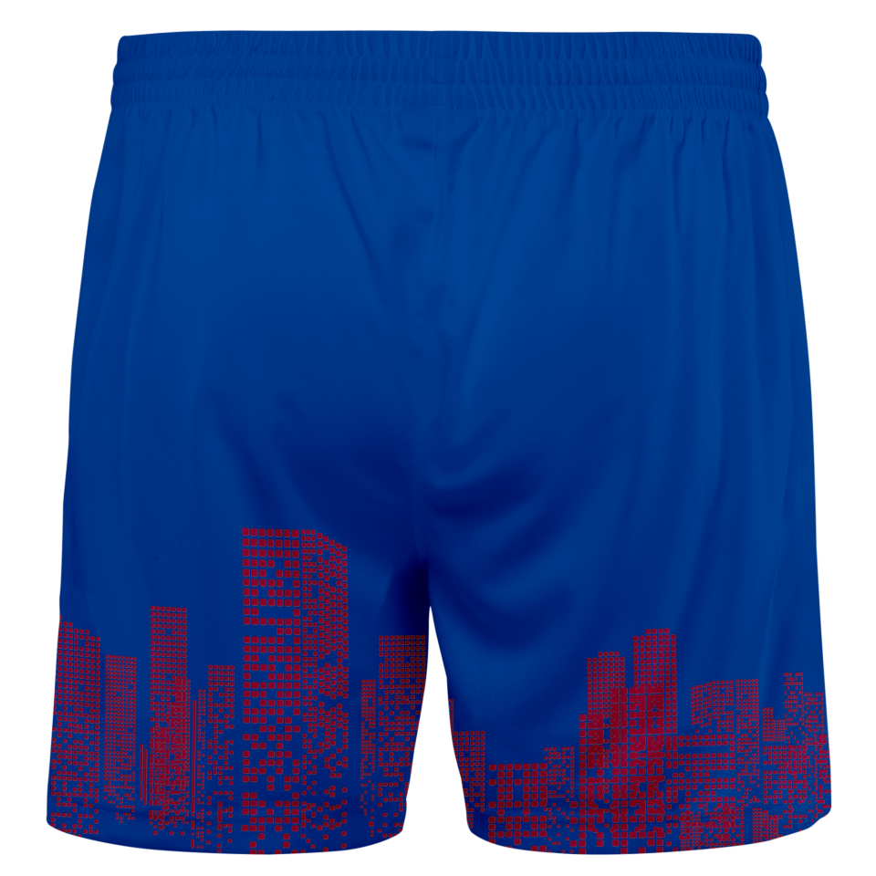 Pantalón fútbol de mujer sublimado Rascacielos personalizado