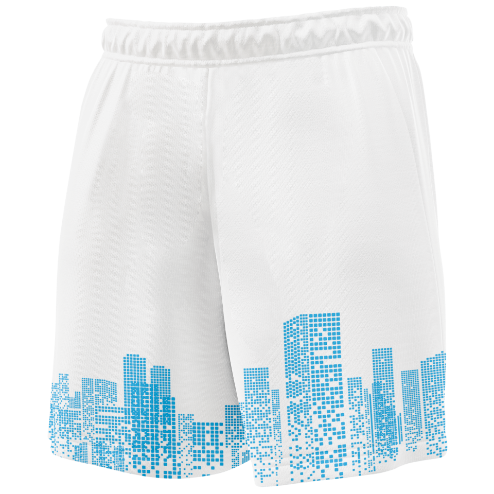 Pantalón fútbol de mujer sublimado Rascacielos personalizado