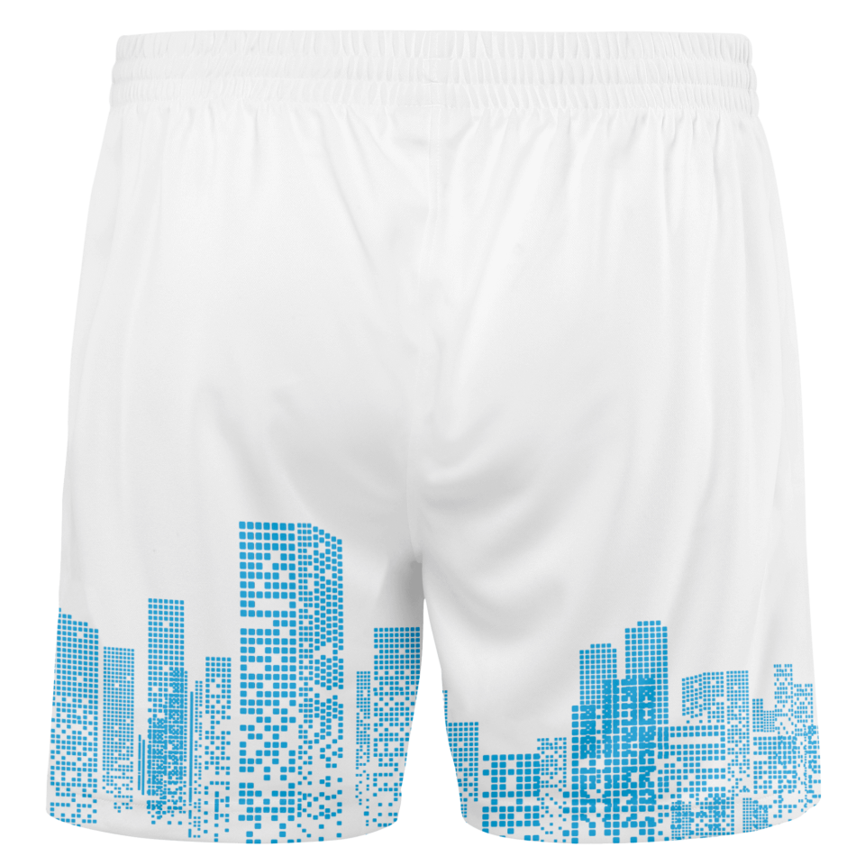 Pantalón fútbol de mujer sublimado Rascacielos personalizado