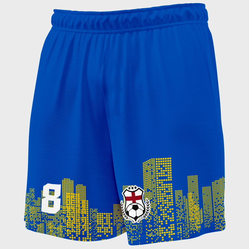 Pantalón fútbol sublimado Rascacielos personalizado