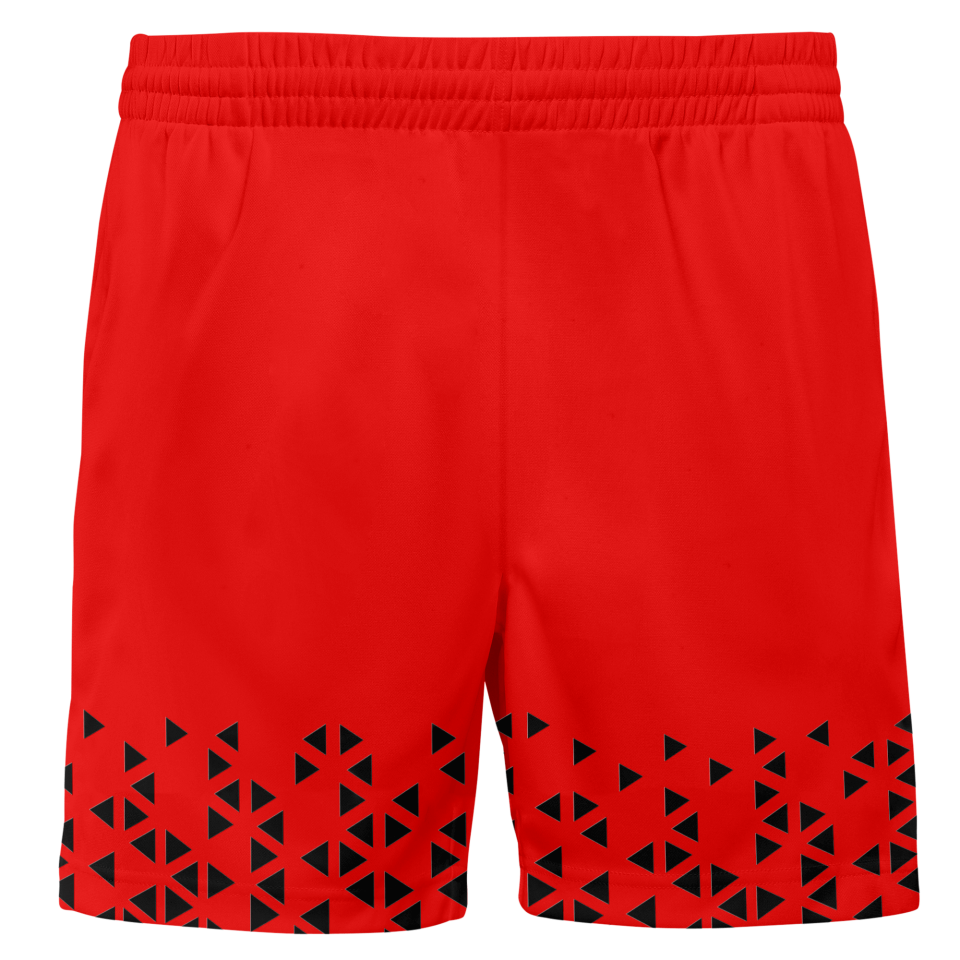 Pantalón fútbol de mujer sublimado Triángulos personalizado