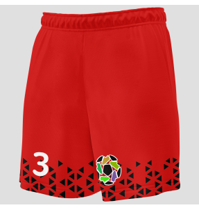 Pantalón fútbol de mujer sublimado Triángulos personalizado