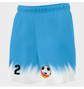 Pantalón fútbol de mujer sublimado Bits Fire personalizado