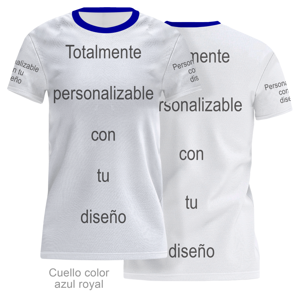 Camiseta para eventos de mujer 100% fullprint personalizada