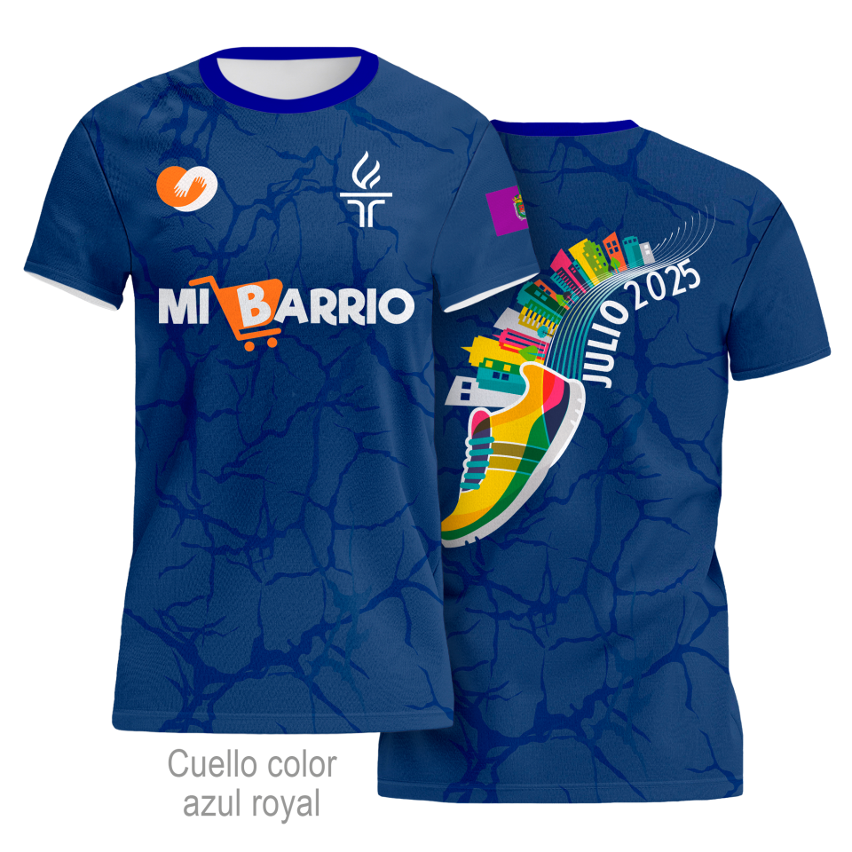 Camiseta para eventos de mujer 100% fullprint personalizada