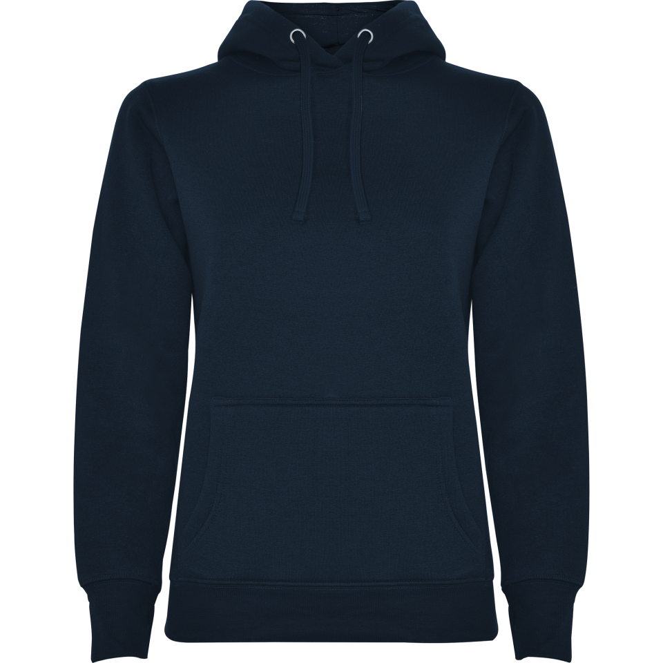 Sudadera mujer con capucha bicolor personalizada