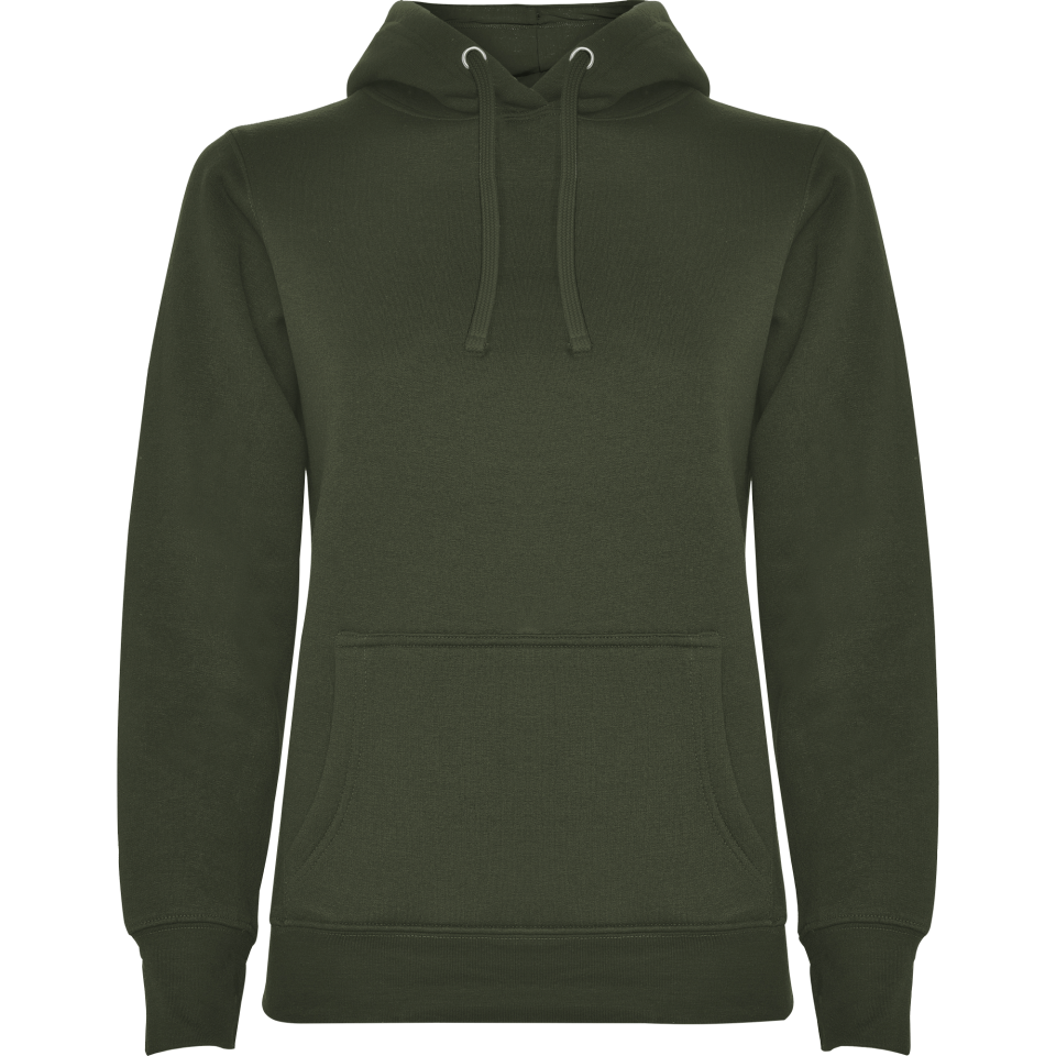 Sudadera mujer con capucha bicolor personalizada