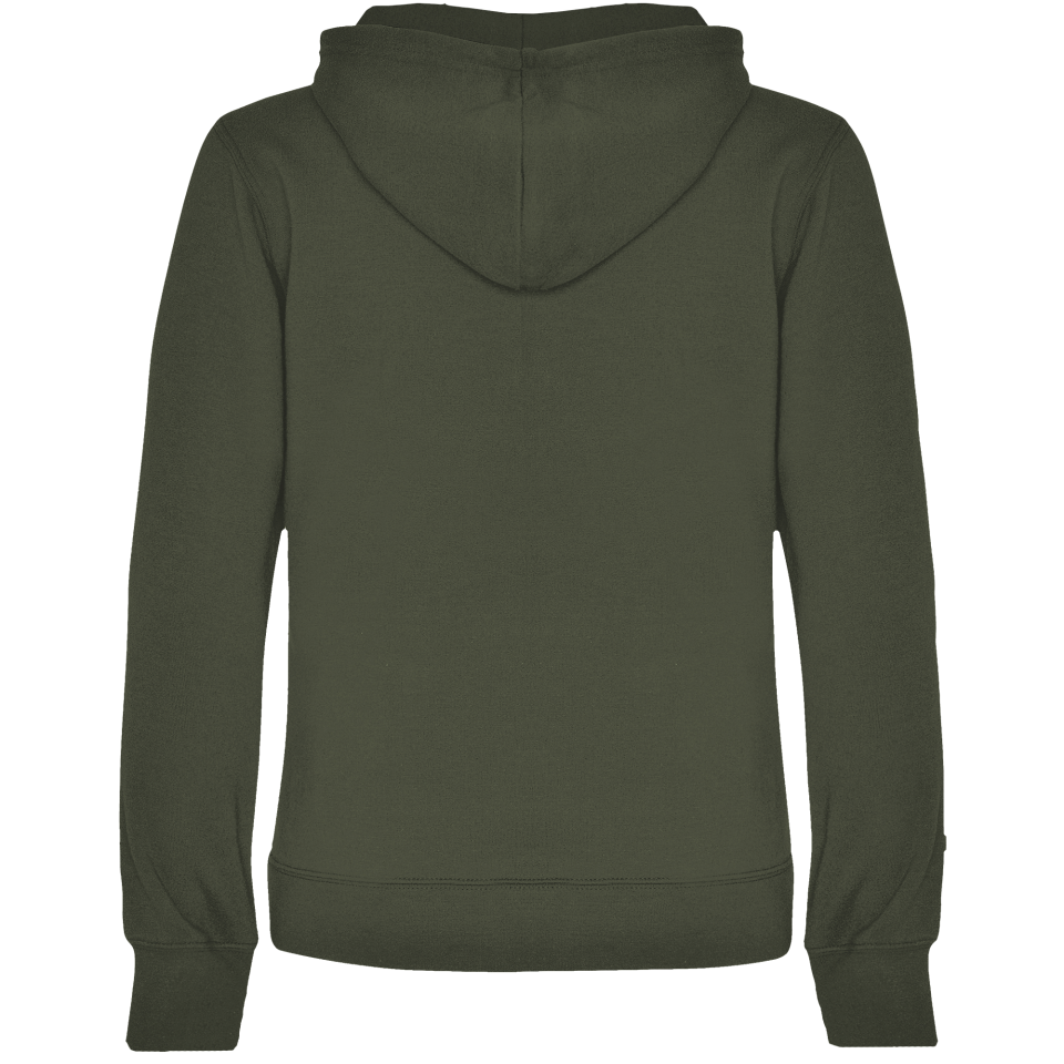 Sudadera mujer con capucha bicolor personalizada