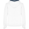 Sudadera mujer con capucha bicolor personalizada