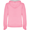 Sudadera mujer con capucha bicolor personalizada