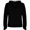 Sudadera mujer con capucha bicolor personalizada