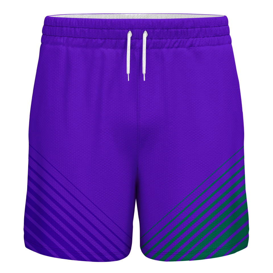 Pantalón voley sublimado modelo rayas