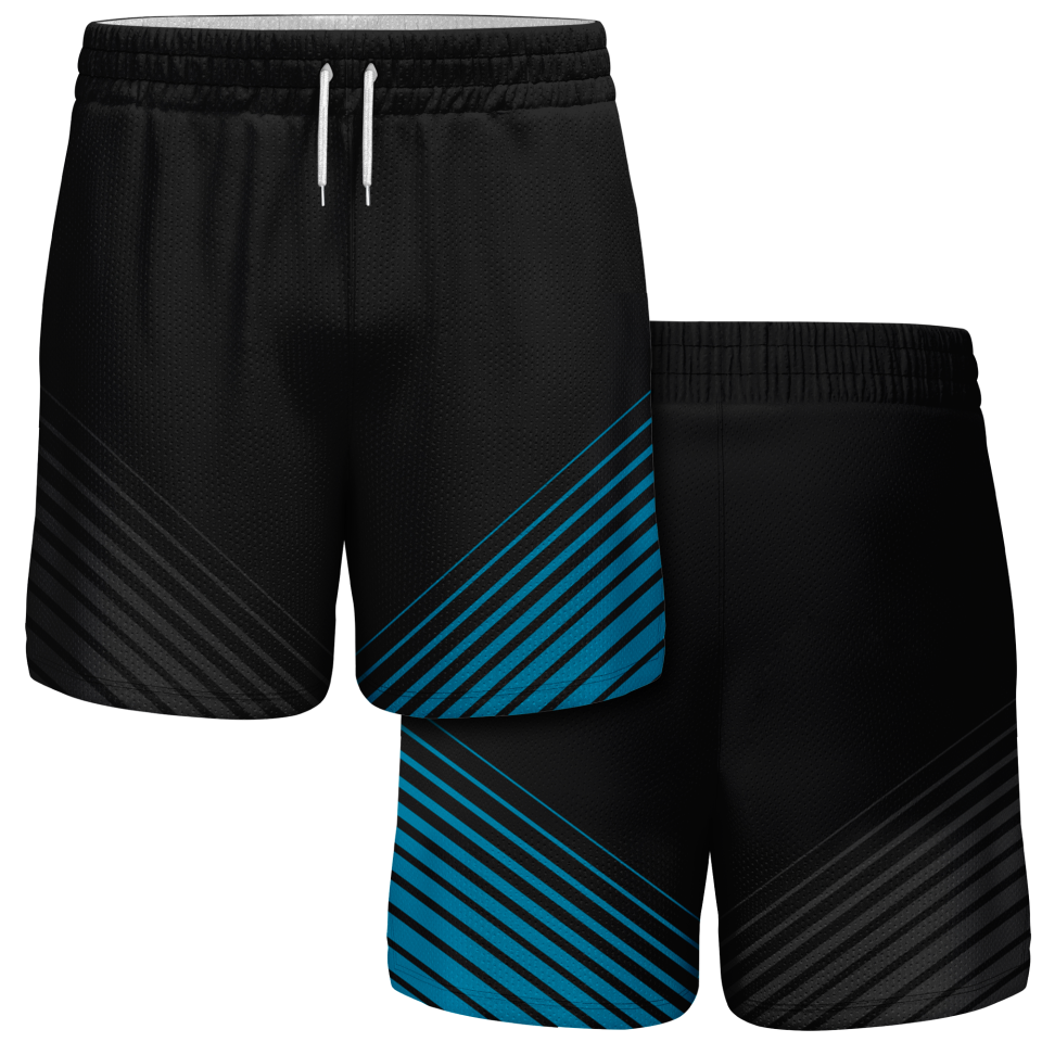 Pantalón voley sublimado modelo rayas