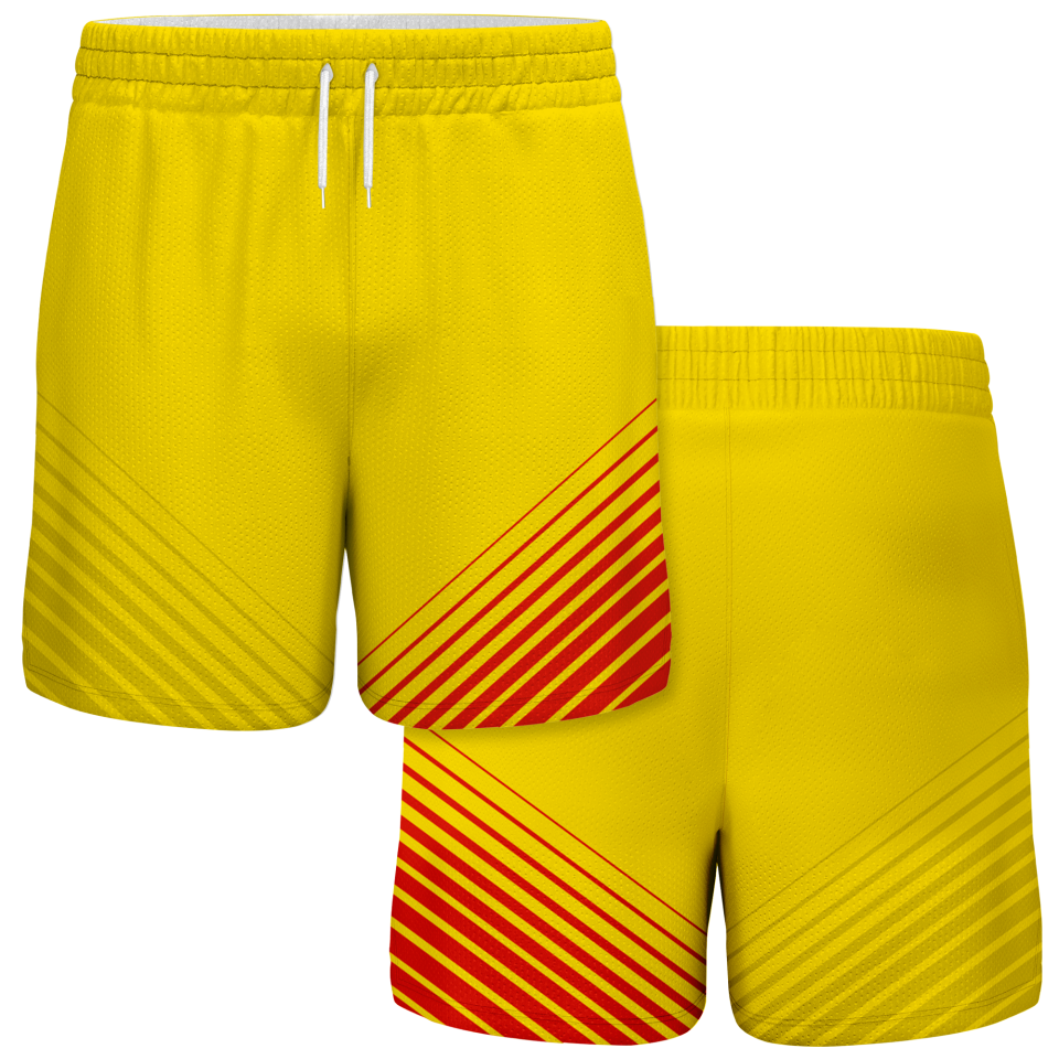 Pantalón voley sublimado modelo rayas